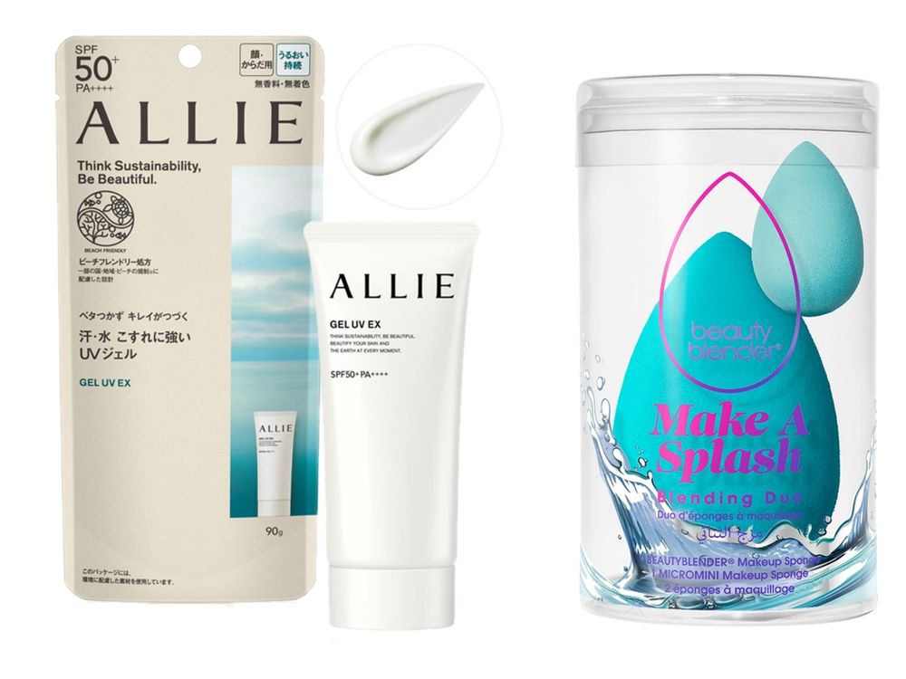 人氣防曬ALLIE竟聯名beautyblender「爆賣美妝蛋＋神級防曬」，打造夏日銅牆鐵壁防護罩！-7