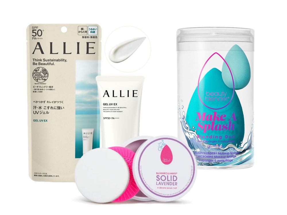 人氣防曬ALLIE竟聯名beautyblender「爆賣美妝蛋＋神級防曬」，打造夏日銅牆鐵壁防護罩！-6