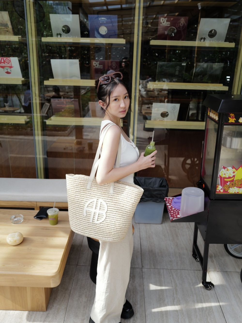 不用出國也能買到「歐美明星愛包Anine Bing」爆款托特包、草編包都在EME上架啦！-10