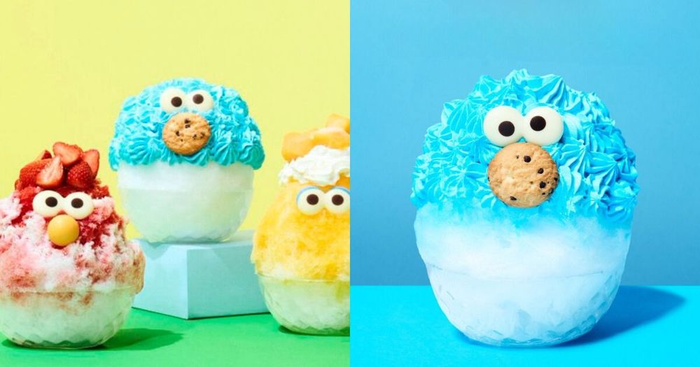 去日本必吃！東京咖啡廳「Elmo、大鳥」6款造型刨冰Q到捨不得吃、還有薄荷色餅乾怪玩偶必買！-1