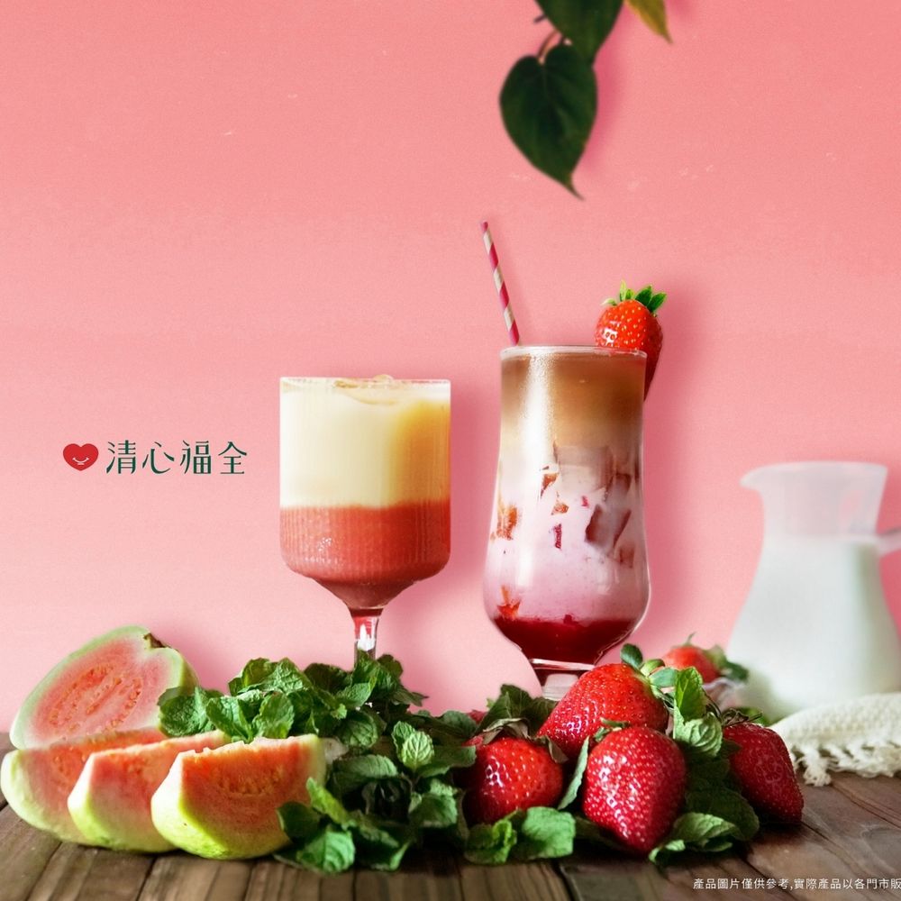 清心福全跟貓貓蟲咖波聯名啦！別針、刺繡飲料提袋Q到想全包，新品「紅心芭樂檸檬」同步上市！-1