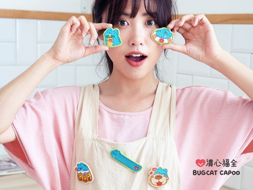清心福全跟貓貓蟲咖波聯名啦！別針、刺繡飲料提袋Q到想全包，新品「紅心芭樂檸檬」同步上市！-6