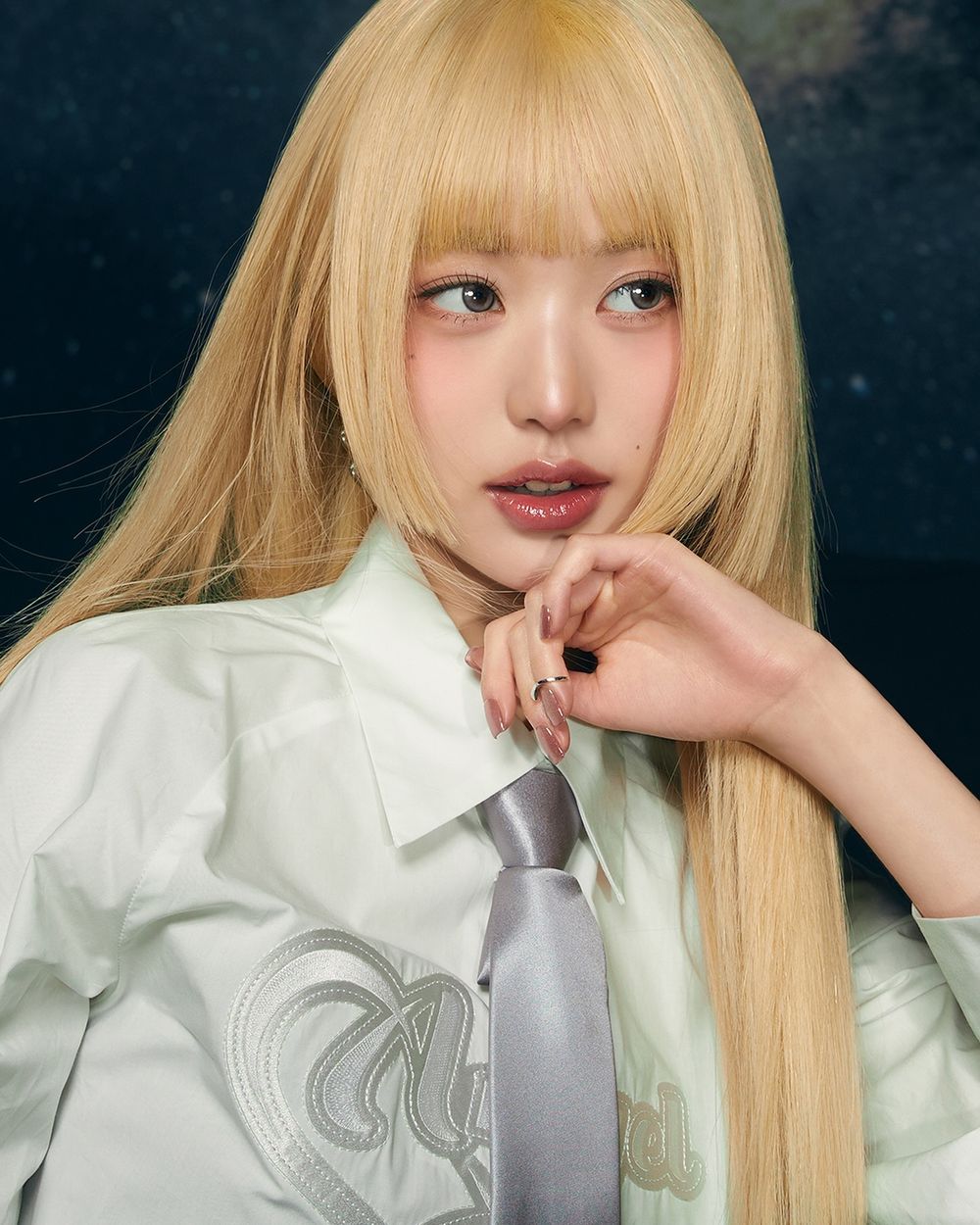 精靈系金髮韓星盤點！Winter本命漫畫金髮、Felix白金長髮超出圈、「這位」美到巴黎路人頻回頭！-9