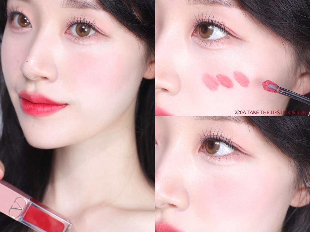 人氣專櫃唇頰兩用霜推薦！韓星御用彩妝師傳授「三步驟」打造韓妞透肌紅暈，原來「不卡粉」重點在這！-10