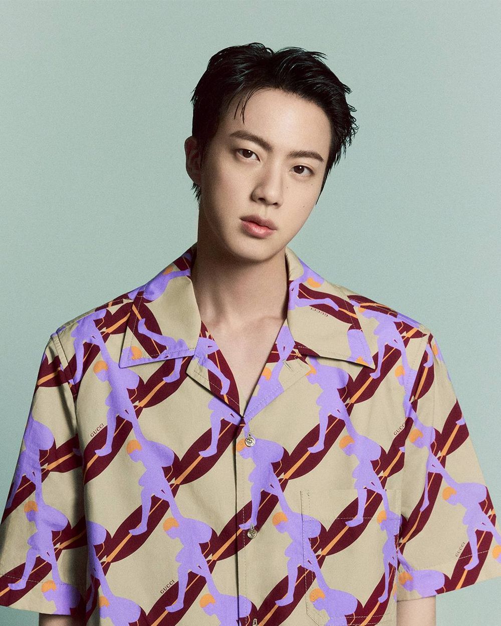 阿米老淚落下！BTS防彈時尚帝國全開：Jin退伍秒拿下Gucci！LV、Dior精品都搶合作！-22