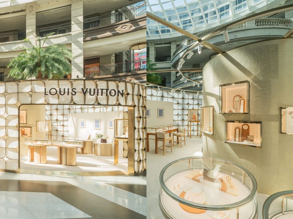 Felix老公同款戒指通通有！LV全台首間高級珠寶店空降「在這」美到像美術館！-17