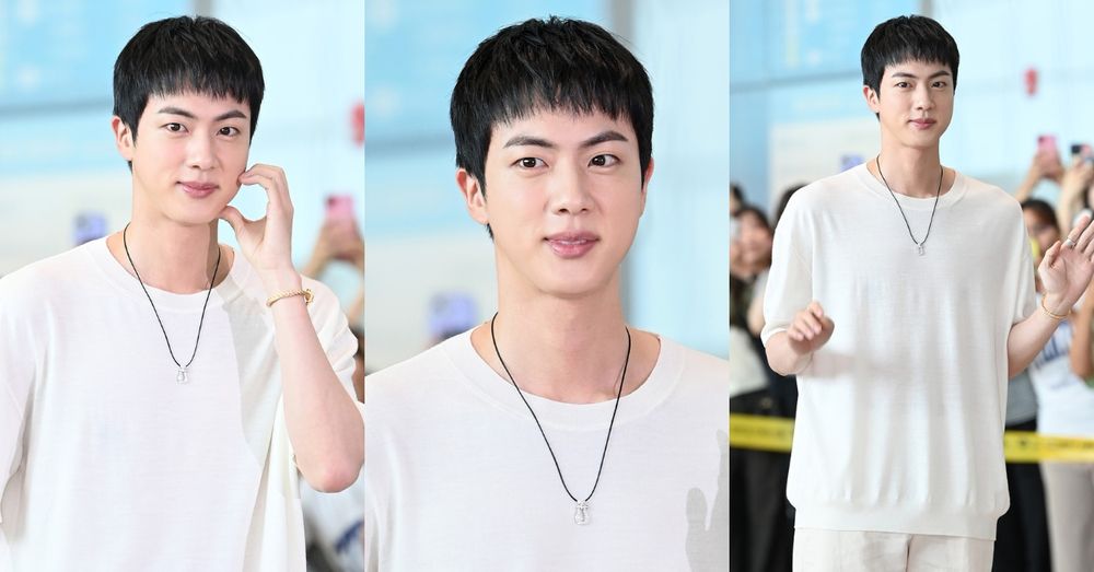 退伍首個海外公開行程！防彈Jin出發法國擔任2024巴黎奧運火炬手，聖火傳遞日期時間曝光！-1