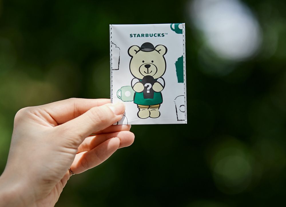 2024星巴克超萌「小熊刺繡布章」免費送！8款造型可愛翻、快看如何獲得！-3