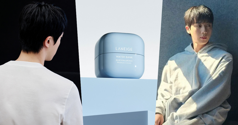 蘭芝品牌大使是BTS JIN？「真寶寶肌」嫩到品牌青睞、原來最愛用這款！-17