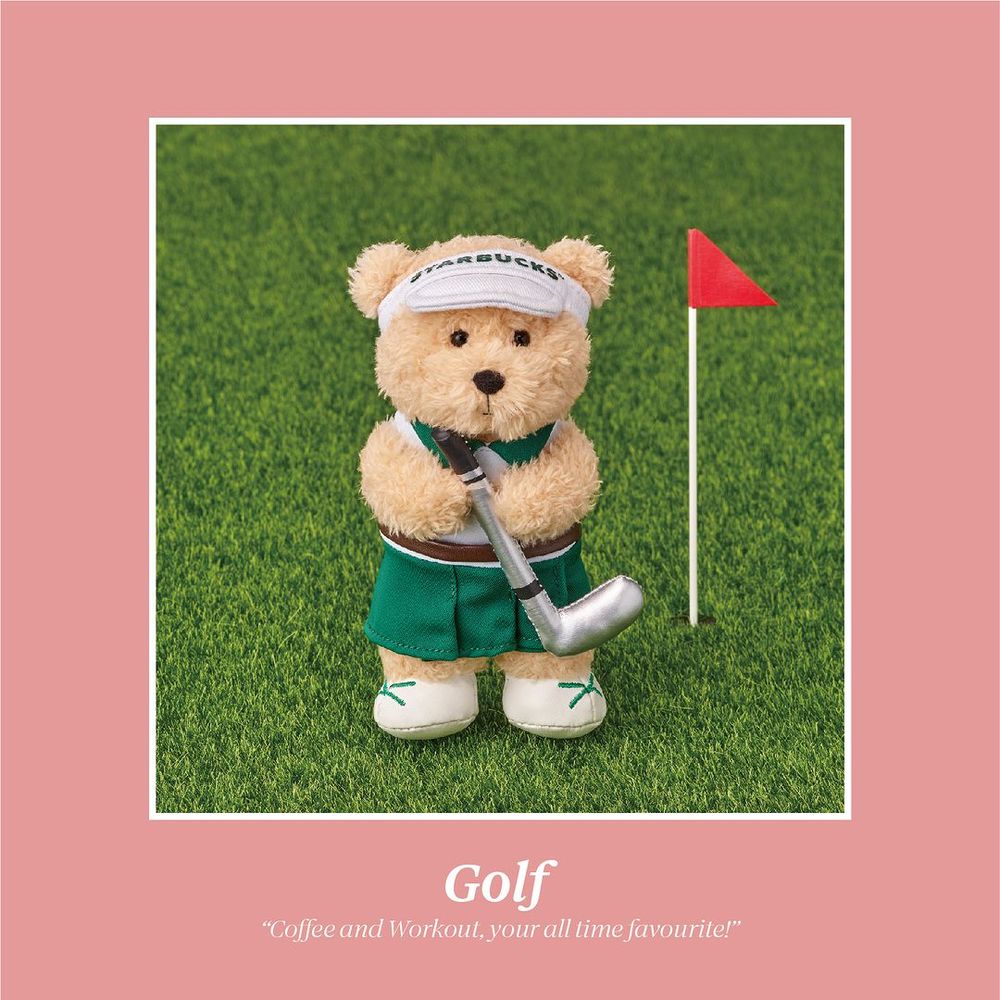 2024巴黎奧運必買周邊！星巴克推超萌運動員小熊吊飾，跆拳道、網球小熊全都可愛炸！-4