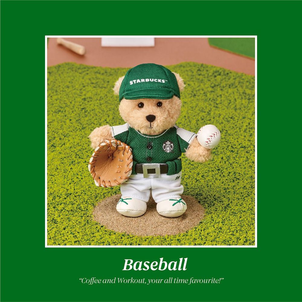 2024巴黎奧運必買周邊！星巴克推超萌運動員小熊吊飾，跆拳道、網球小熊全都可愛炸！-6