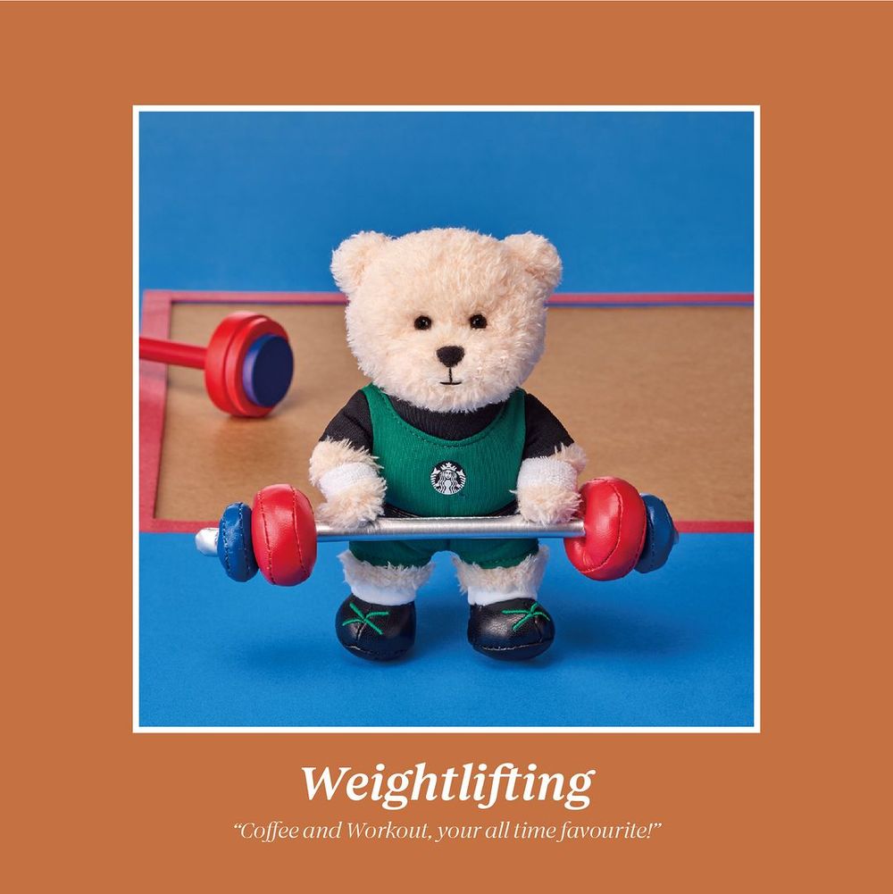 2024巴黎奧運必買周邊！星巴克推超萌運動員小熊吊飾，跆拳道、網球小熊全都可愛炸！-3
