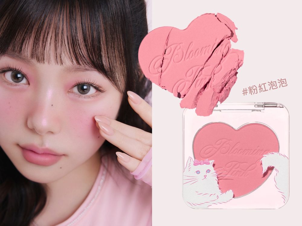 2024最甜酷美妝聯名！ETUDE攜手IU、Jennie愛牌，萌系貓咪唇釉、濾鏡腮紅台灣就買得到！-9
