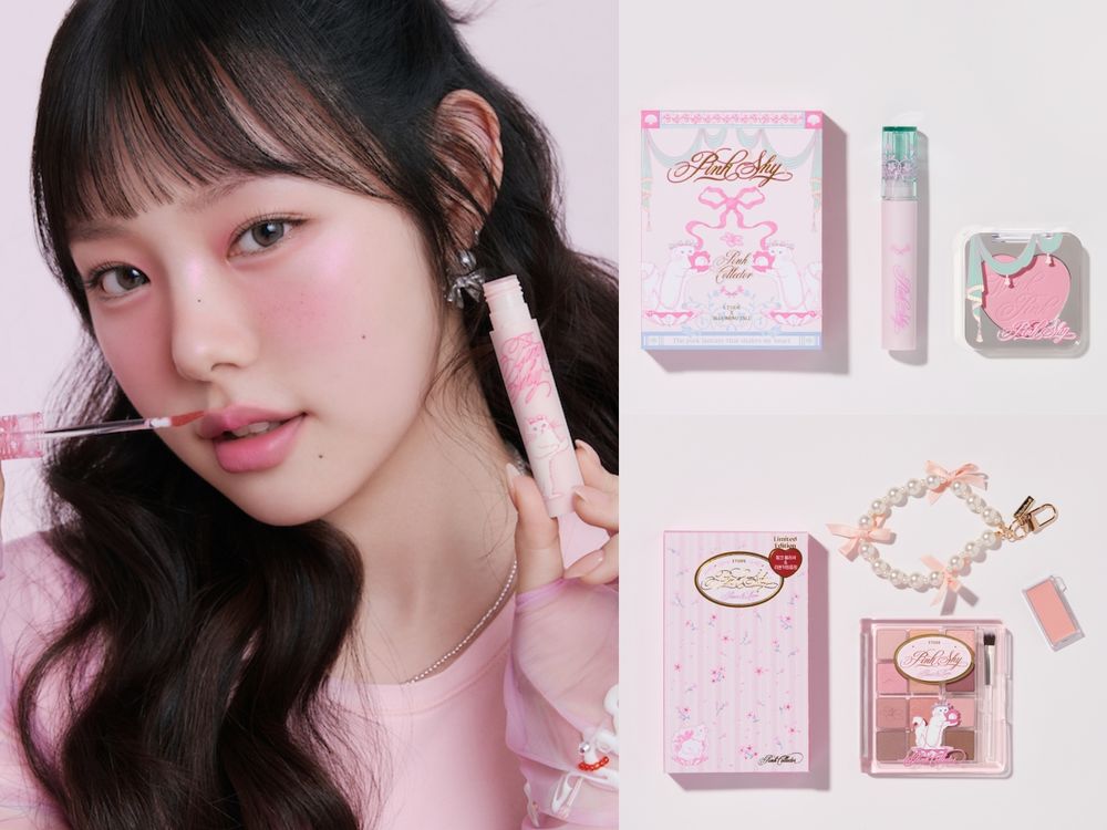 2024最甜酷美妝聯名！ETUDE攜手IU、Jennie愛牌，萌系貓咪唇釉、濾鏡腮紅台灣就買得到！-10