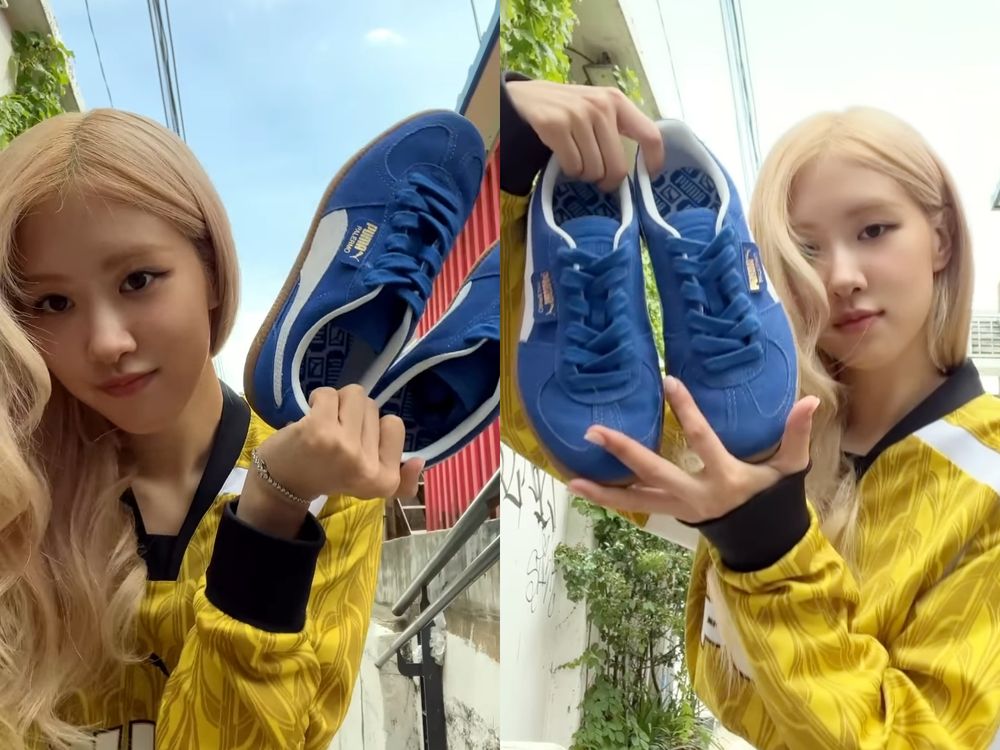 PUMA這雙鞋Rosé愛到親自拍開箱？！一接代言簡直「業績救世主」品牌真的壓對寶！-10