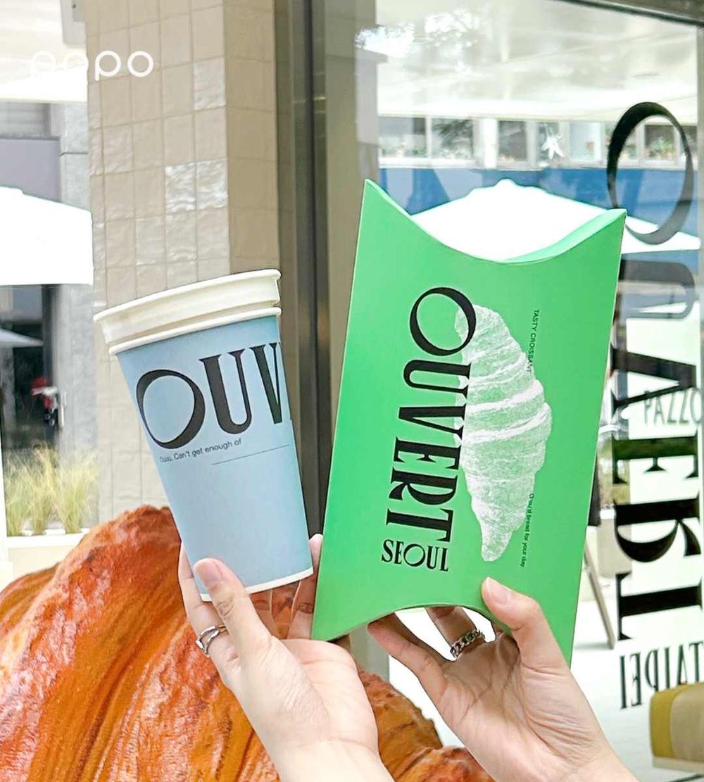 韓妞搶吃的「手拿包可頌」來台灣了！OUVERT必點菜單曝光、冰淇淋可頌只有台灣吃得到！-5