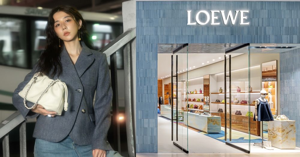 美到像藝廊！LOEWE最新高雄漢神巨蛋店來了、「爆款包包」通通買得到！-8