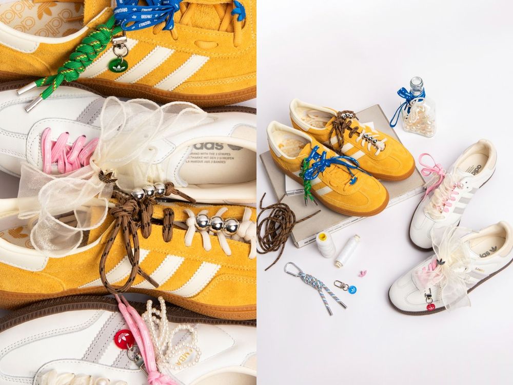 來這邊DIY自己的愛迪達球鞋！買adidas就送改造包「蕾絲、蝴蝶結吊飾」可愛爆炸！-2
