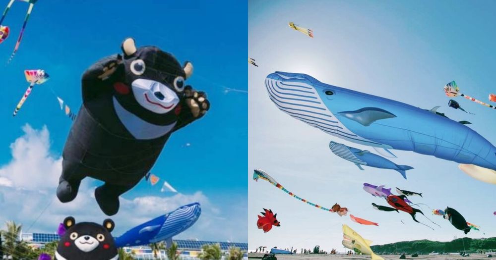 2024旗津風箏節來了！超大鯨魚、高雄熊風箏隨便拍都可愛翻，地點、交通資訊一次看！-13