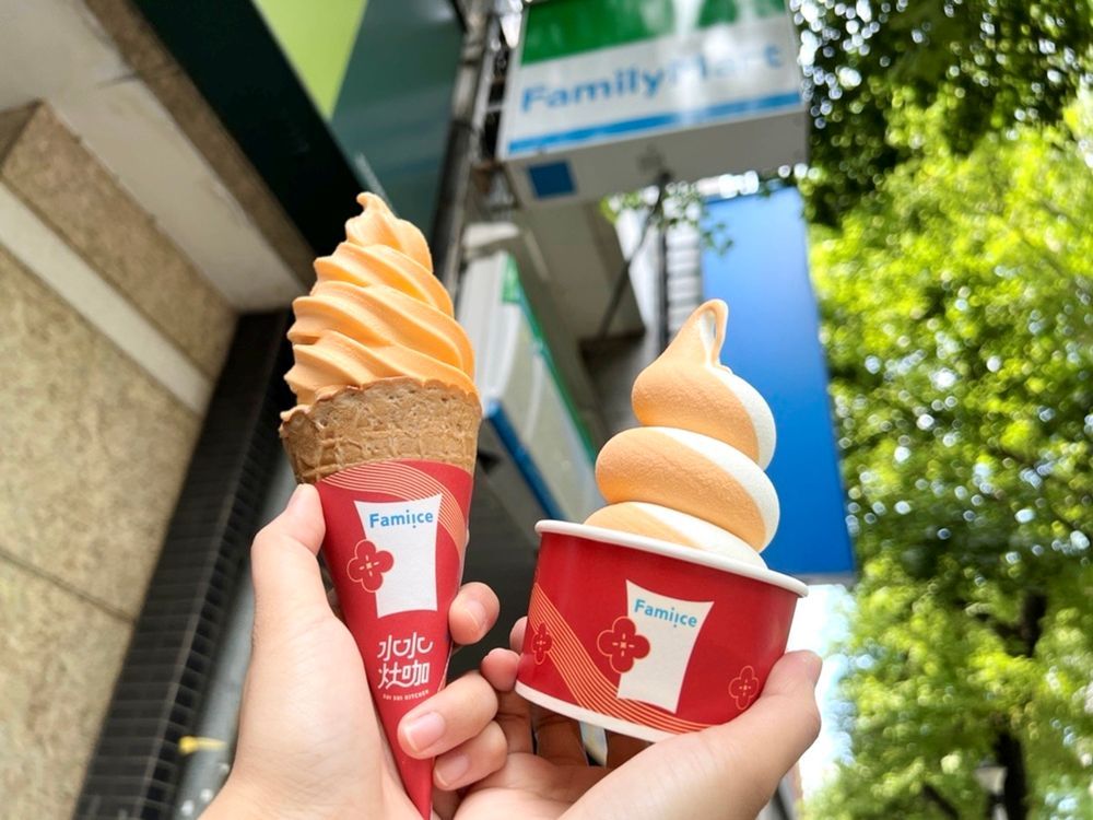 全家霜淇淋8月新口味曝光！千千聯名木瓜牛奶霜淇淋強勢回歸、還有望搭清爽芭樂口味？-2
