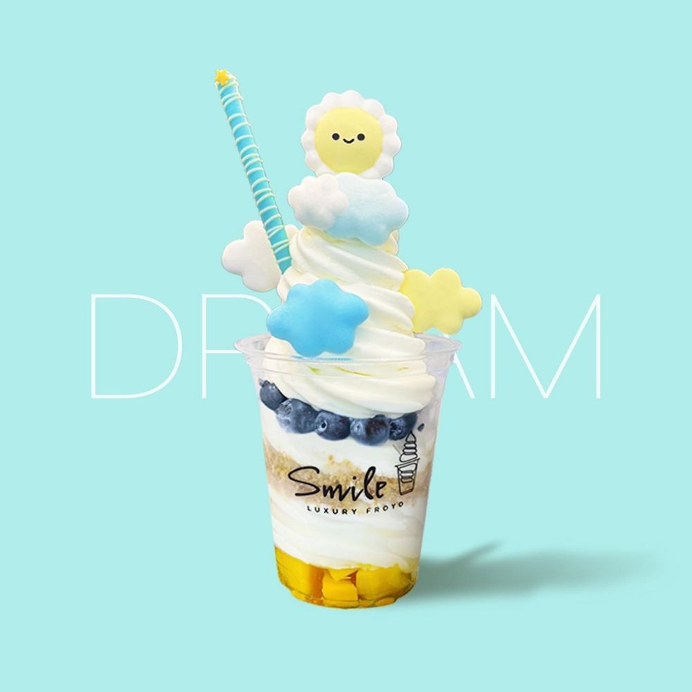 2024夏季必吃冰品！Smile Froyo最新「金箔紅寶石、夢幻雲朵」優格霜淇淋酸甜風味超解暑！-6