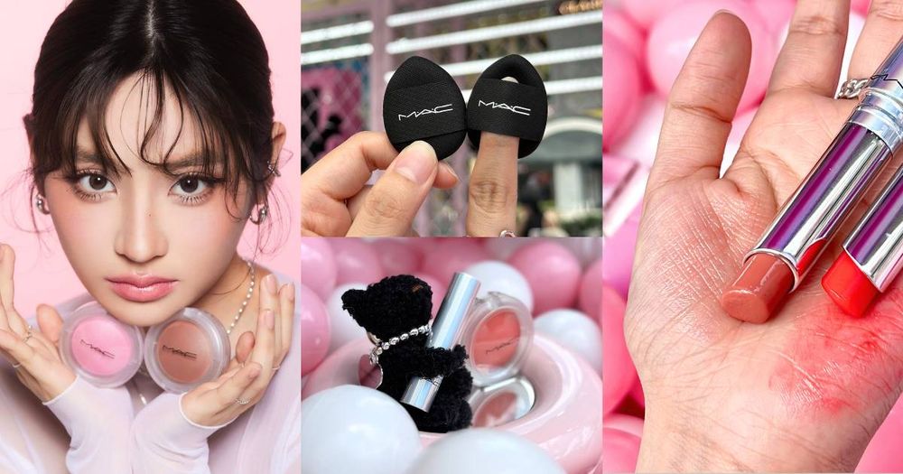 網美必去INS風打卡點！M‧A‧C「QQ 水樂園」巡迴中，巨型抱抱熊Q寶、預約試妝就送手指粉撲，還有DIY熊熊吊飾！-1