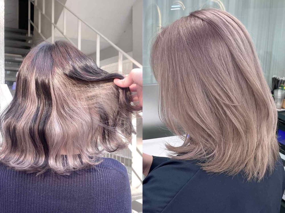2024春夏染髮髮色推薦！淺奶茶米棕、光圈暖棕...，韓妞最愛「這色」，染完肌膚立刻白淨又平滑！-6