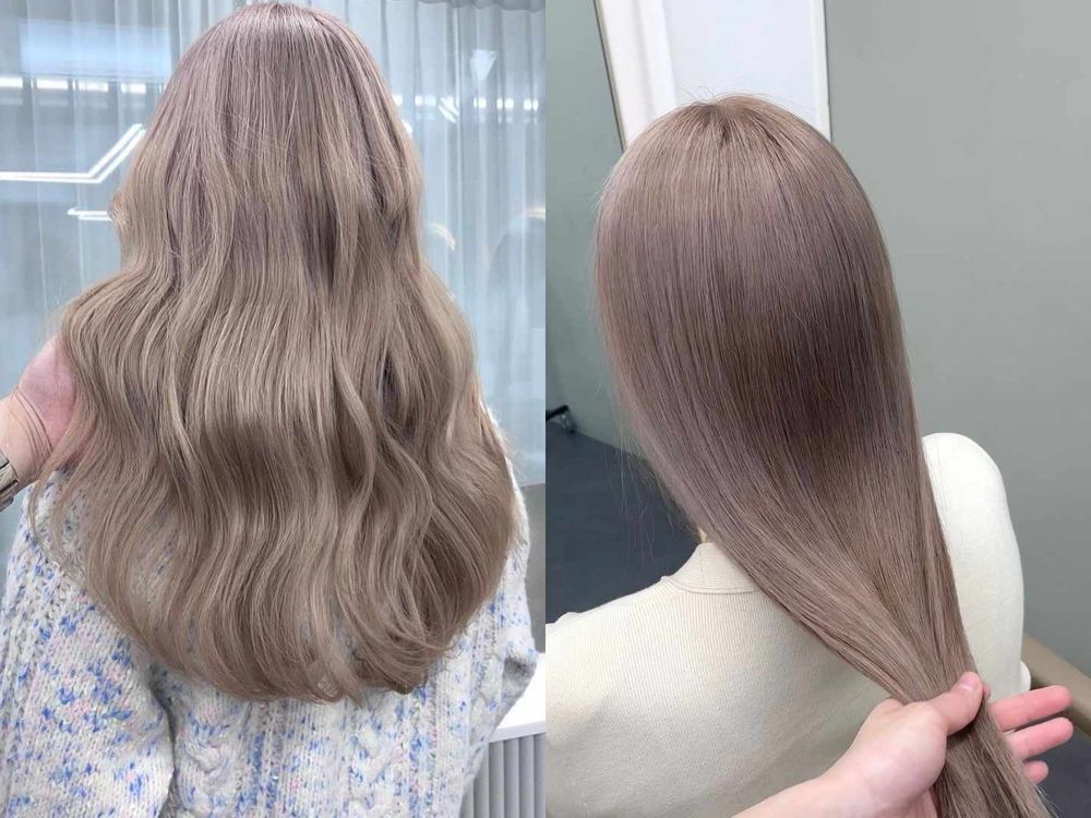 2024春夏染髮髮色推薦！淺奶茶米棕、光圈暖棕...，韓妞最愛「這色」，染完肌膚立刻白淨又平滑！-7