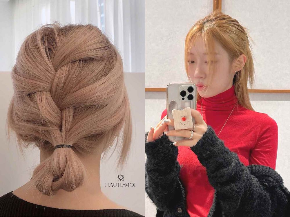 2024春夏染髮髮色推薦！淺奶茶米棕、光圈暖棕...，韓妞最愛「這色」，染完肌膚立刻白淨又平滑！-11