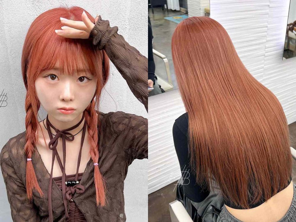 2024春夏染髮髮色推薦！淺奶茶米棕、光圈暖棕...，韓妞最愛「這色」，染完肌膚立刻白淨又平滑！-12