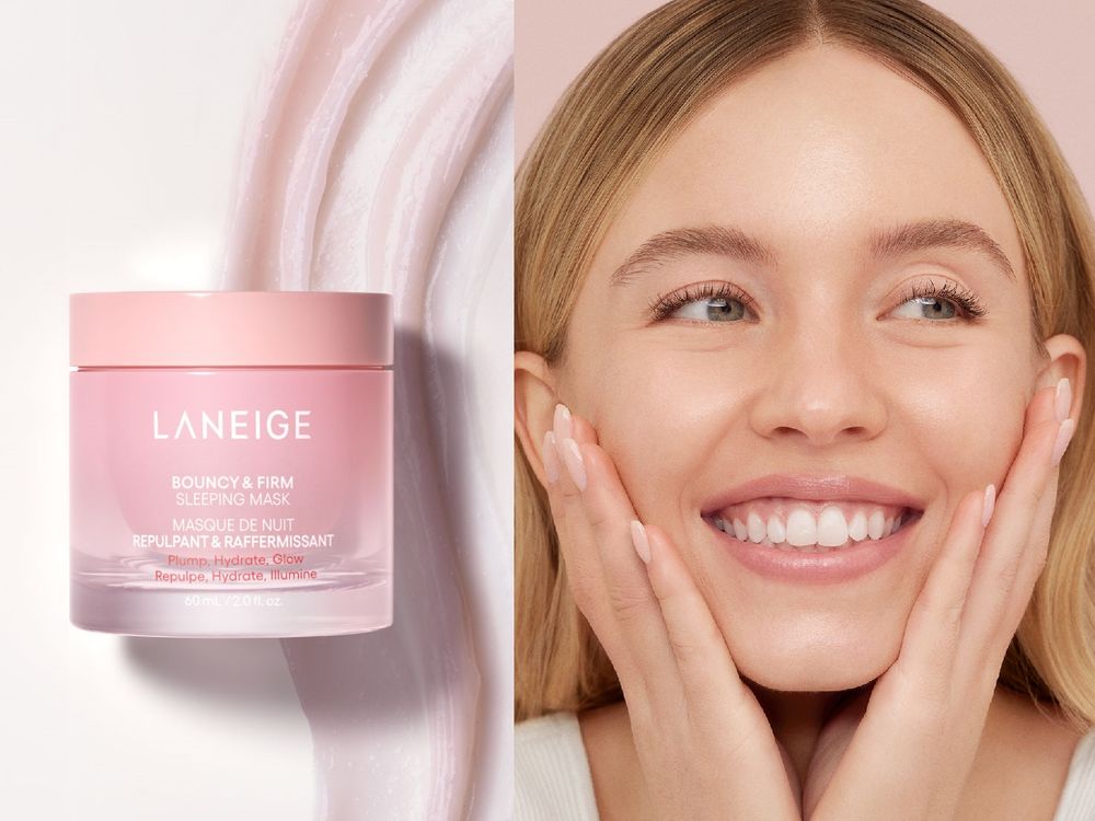 2024全新代言人登場！首推LANEIGE「粉澎潤睡美人晚安面膜」首創不需沖洗，早上爆水又粉潤澎彈！-5