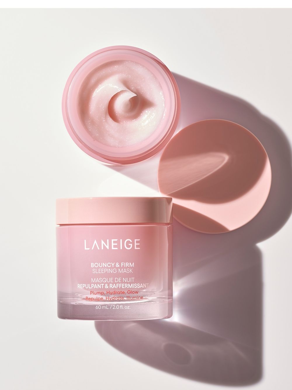 2024全新代言人登場！首推LANEIGE「粉澎潤睡美人晚安面膜」首創不需沖洗，早上爆水又粉潤澎彈！-4