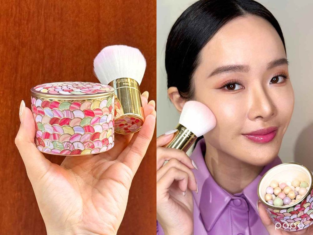 2024蜜粉/蜜粉餅新品推薦！YSL柔霧蜜粉餅、嬌蘭夢幻蜜粉球...，一拍控油保濕，打造零瑕疵濾鏡美肌！-17