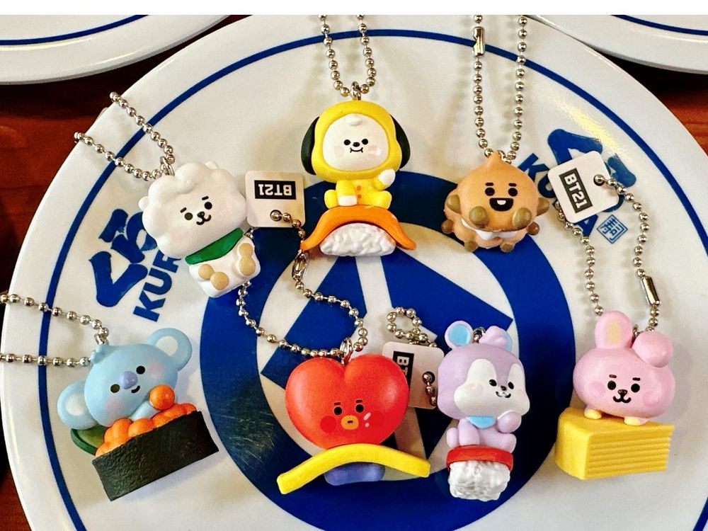 藏壽司新扭蛋是BT21！COOKY、CHIMMY...人氣角色大集合、快約吃壽司啦！-6