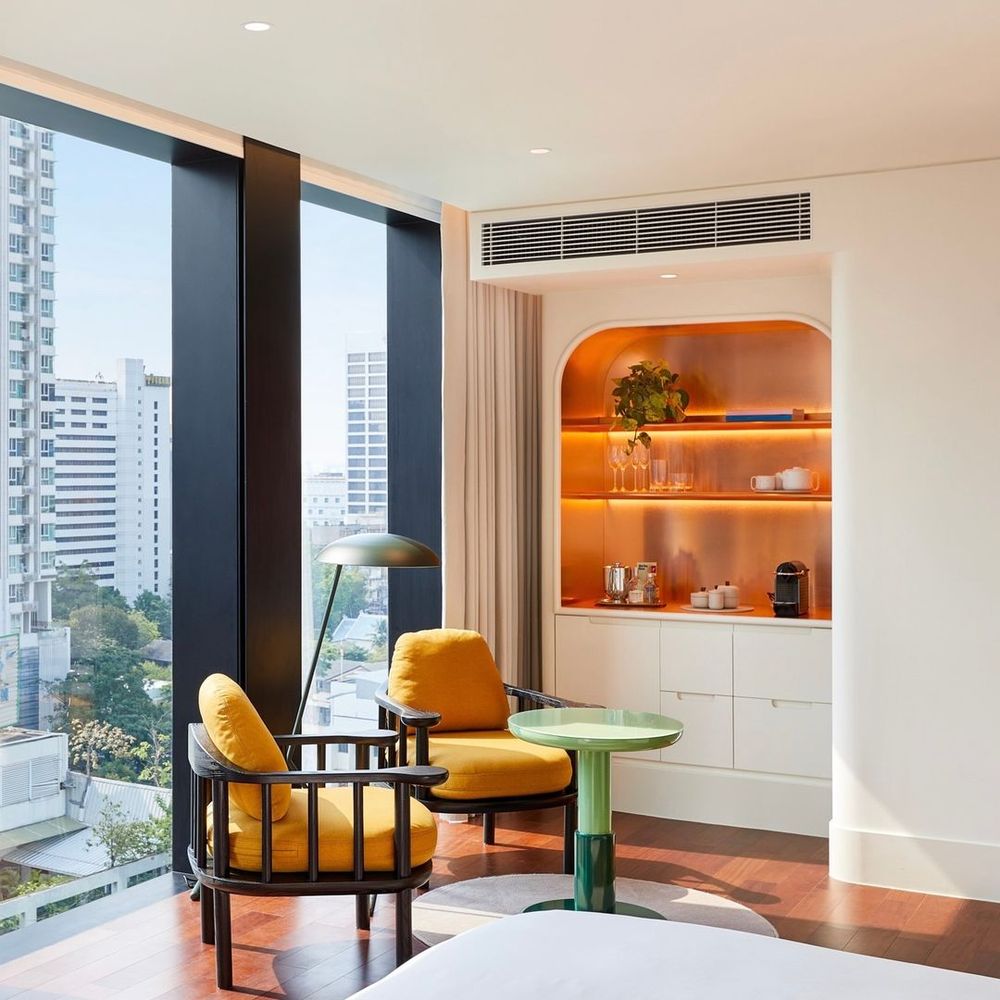 泰國免簽延長！2024泰國曼谷住宿推薦：復古摩登風、漂浮泳池早餐⋯馬上訂起來-6