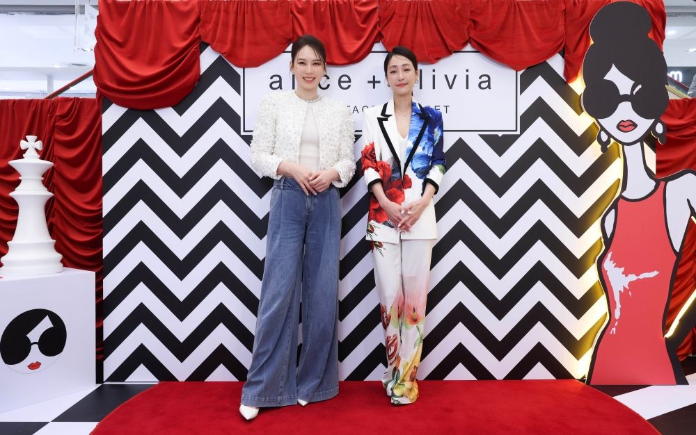 alice + olivia 新旗艦店在這！謝欣穎、Melody搶先帶你逛，拍照打卡就送小禮物！-2