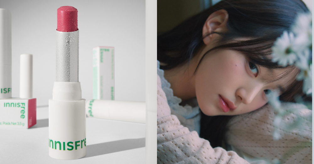張員瑛糖葫蘆唇同款找到了！innisfree全新 「晨露光透水感唇膏」一抹上唇、愛豆水潤豐唇立刻完成！-1
