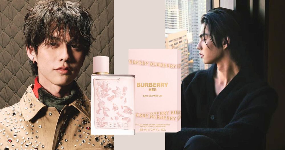 Bright無法抗拒的魅力香！Burberry「HER淡香精」最新限量版，莓果琥珀香、玻璃瓶中還看得到飄散的花瓣！-1
