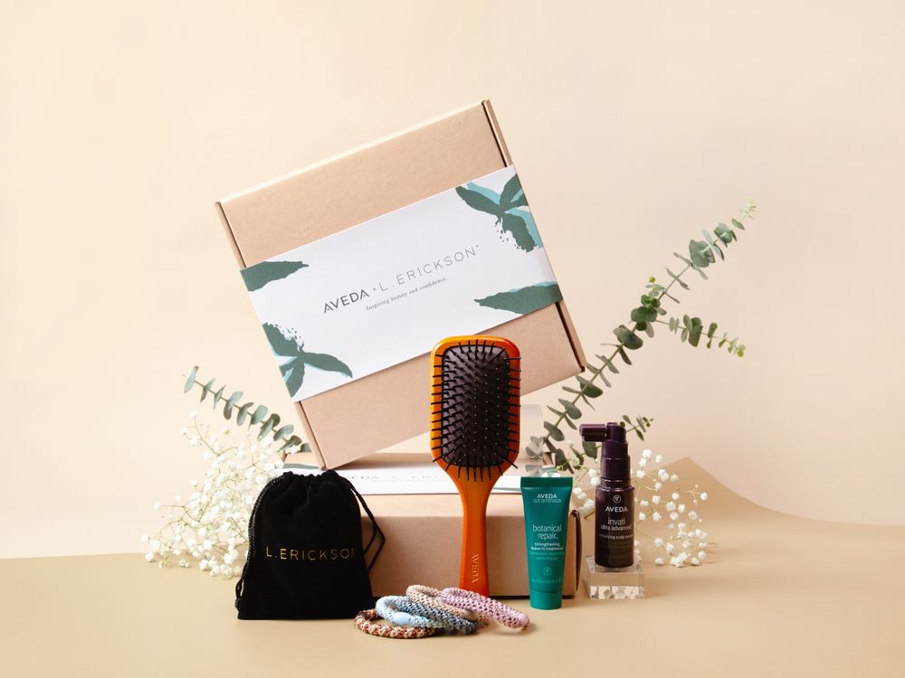髮圈界愛馬仕L.ERICKSON「AVEDA聯名禮盒」櫻花夢幻色系超美！-2