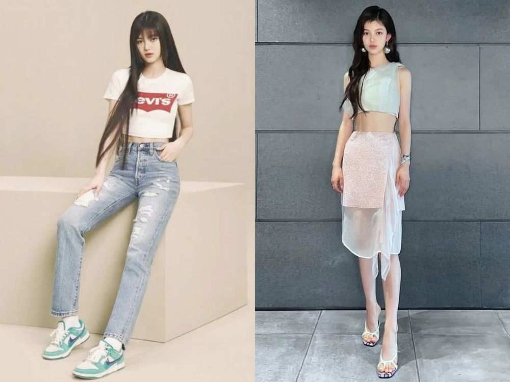 5位人間腿精韓國女星盤點！張員瑛、NewJeans「這位」胸以下都是腿，還被網友封為夢中情腿！-8