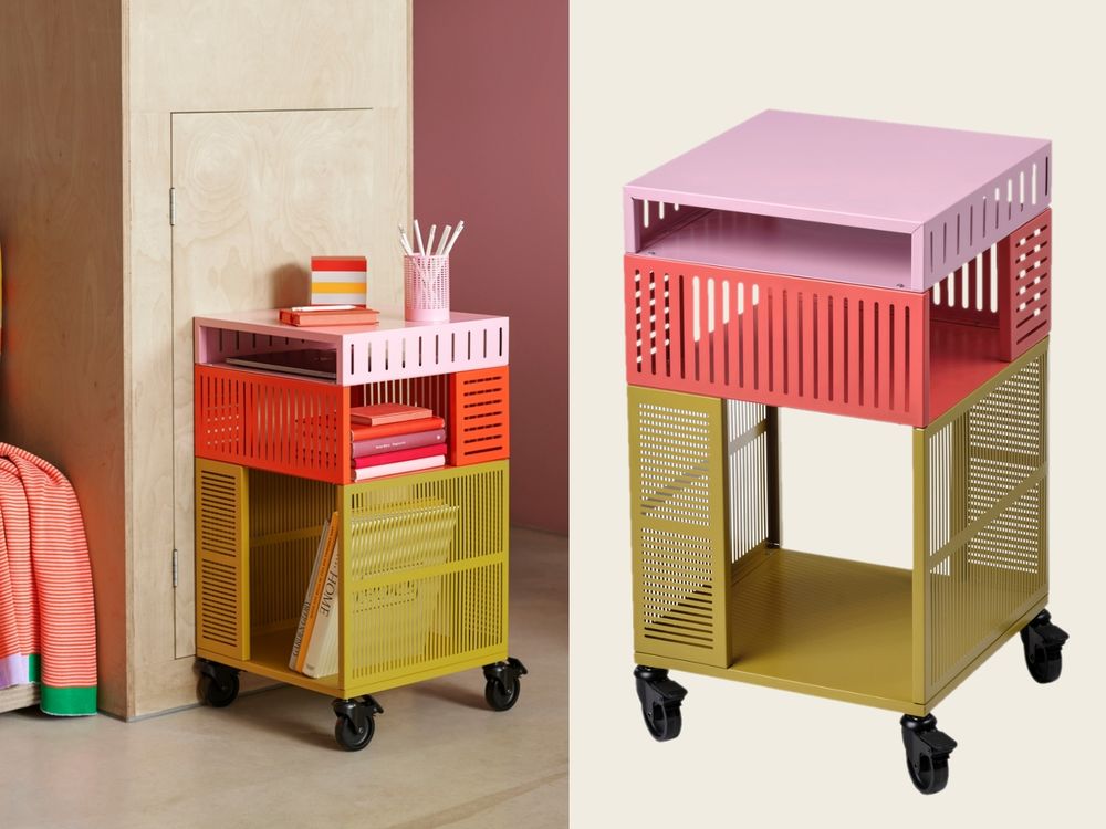 2024春夏居家佈置必備！「IKEA×Raw Color」超繽紛撞色推車、收納邊桌這天開賣！-2