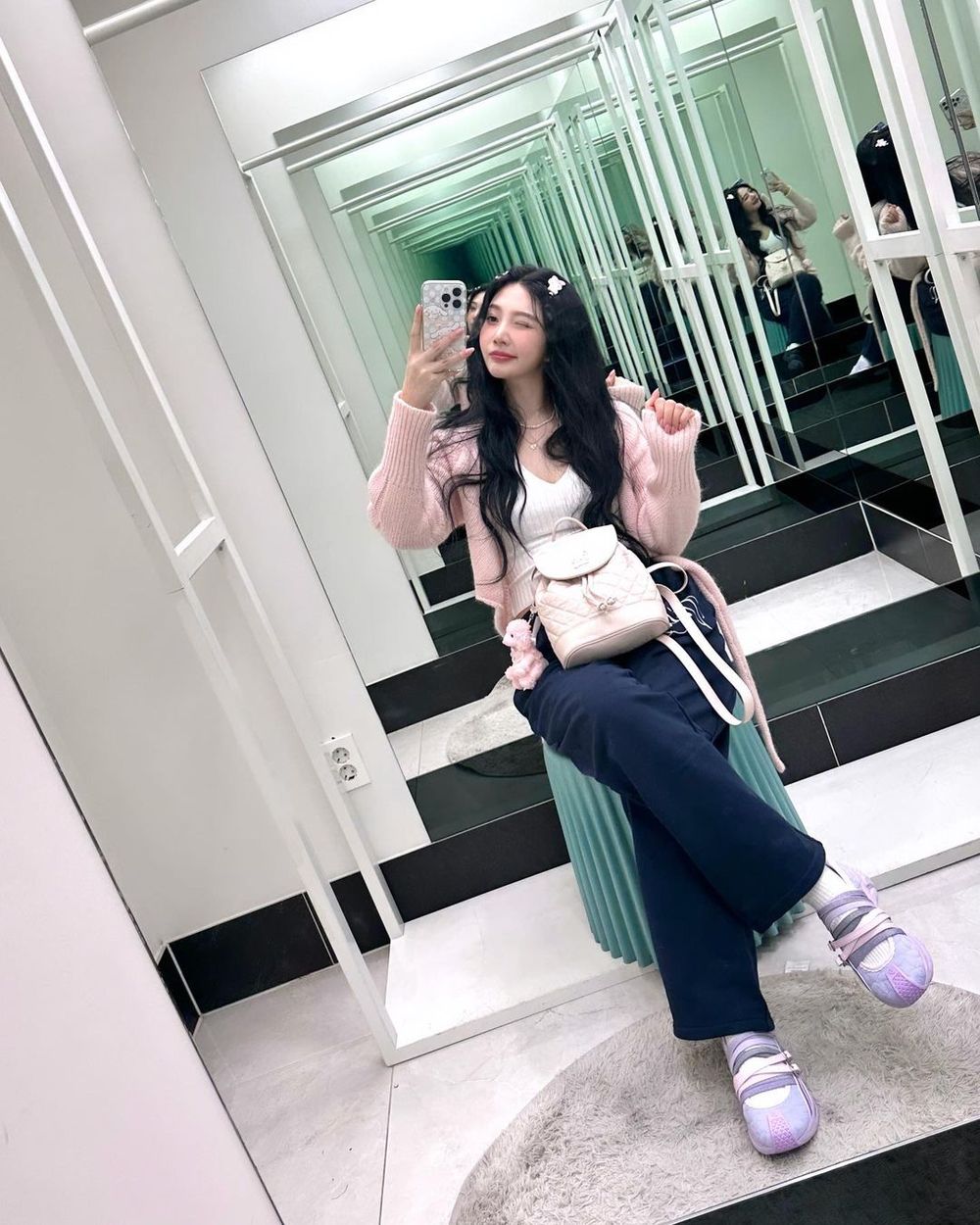 5招韓妞親授「芭蕾舞鞋」韓風細腿穿搭公式！第三招回頭率100%！-7