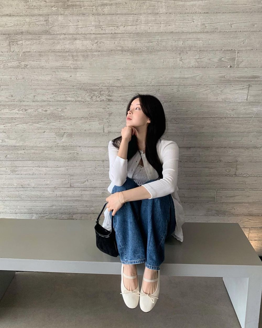 5招韓妞親授「芭蕾舞鞋」韓風細腿穿搭公式！第三招回頭率100%！-10