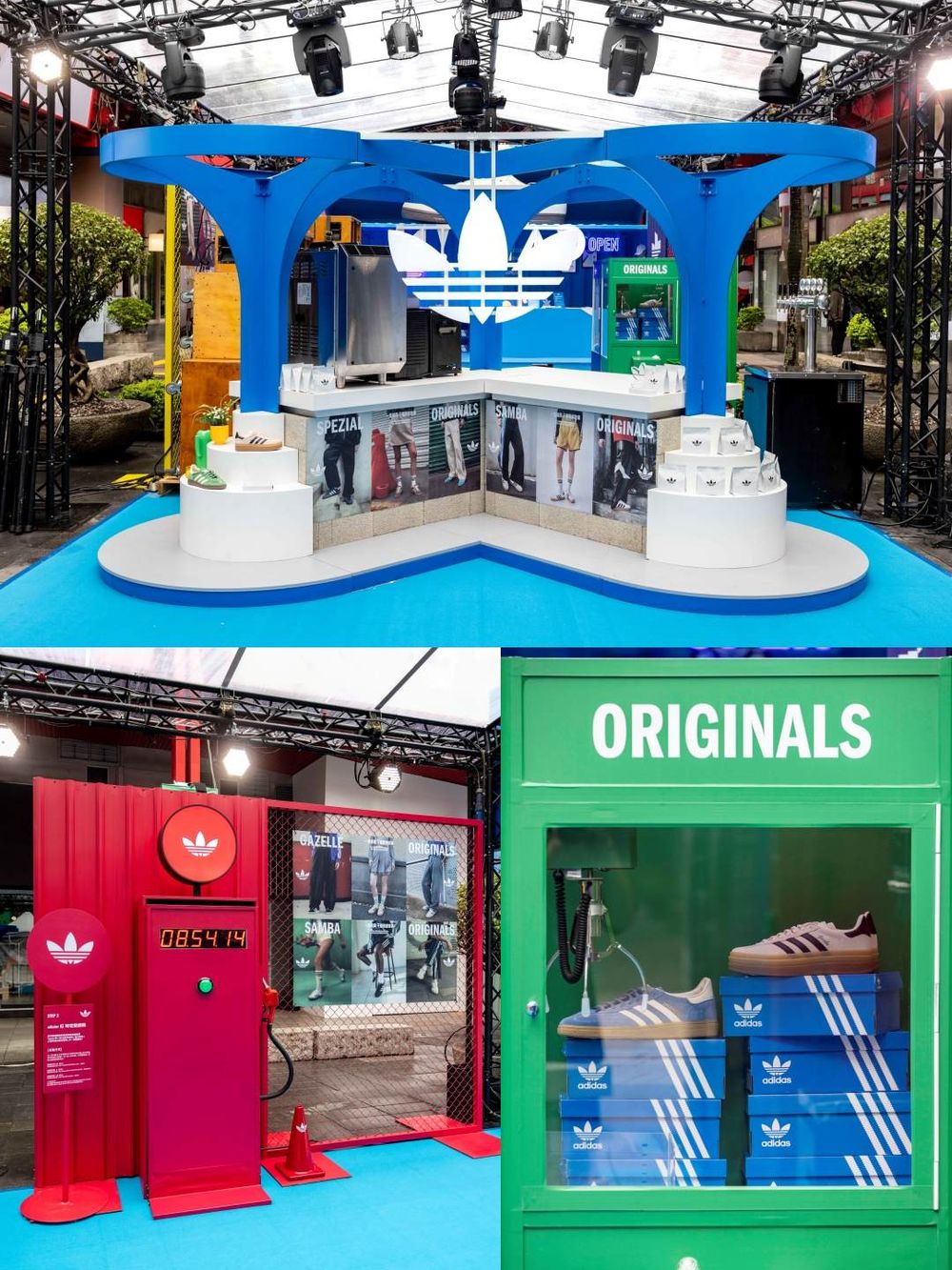 adidas Originals三葉草打卡點空降信義區！夢幻藍色霜淇淋、CAFE!N咖啡站超好拍！-1