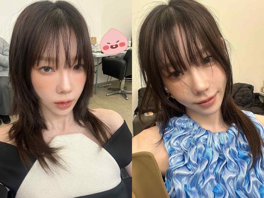 韓星都在剪中長髮造型盤點！IU、太妍都愛狼尾剪，Winter同款髮型超顯女人味！-11