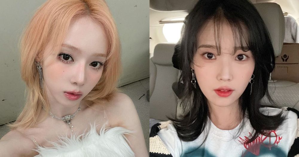 韓星都在剪中長髮造型盤點！IU、太妍都愛狼尾剪，Winter同款髮型超顯女人味！-1