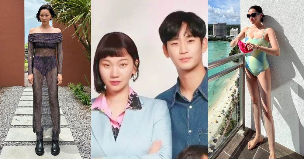 NETFLIX《淚之女王》金秀賢姊姊張允柱，超模出身一雙逆天長腿、漫畫腰，身材超有料！-1