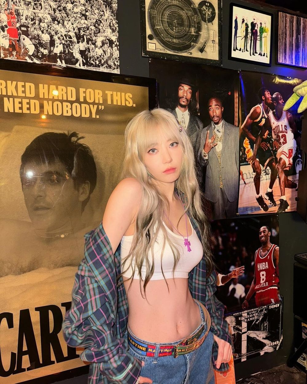 公認6位「女生最想要身材」女偶像！Karina、舒華瘦又有料，第一名根本人間芭比！-11