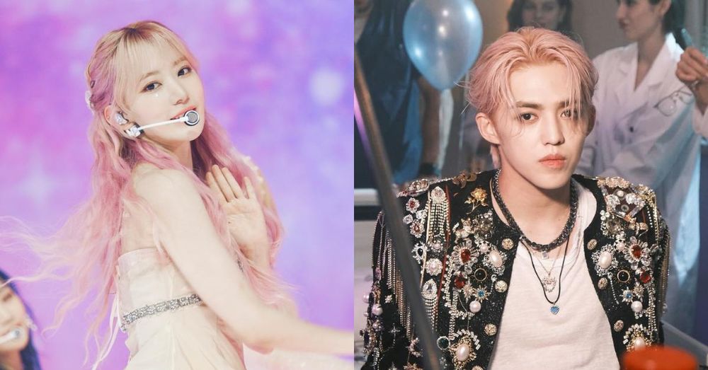 韓網票選最適合粉髮色的韓國偶像TOP8！宮脇咲良超仙，S.COUPS令人心動，被封「人間櫻花」是這位男愛豆！-1