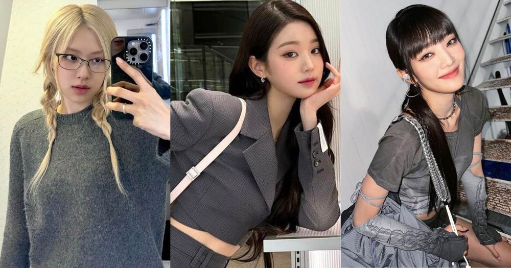 票選6位「最適合穿灰色」女偶像！Rosé、張員瑛一秒穿出格雷高級感！不學起來太虧！-19